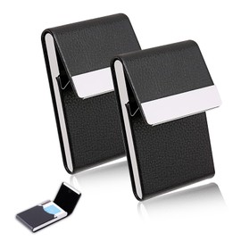 Business Card Holder Case Professional PU Leather Business Card Credit Card Holder Elegant Business Card Holder – Multi-Purpose Card Holder Case