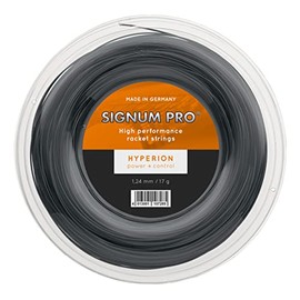 Signum Pro Unisex's Hyperion String Reel-Black, 1.24 mm