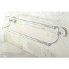 Kingston Brass BA1113C Victorian Dual Towel Bar, 24-Inch, Polished Chrome