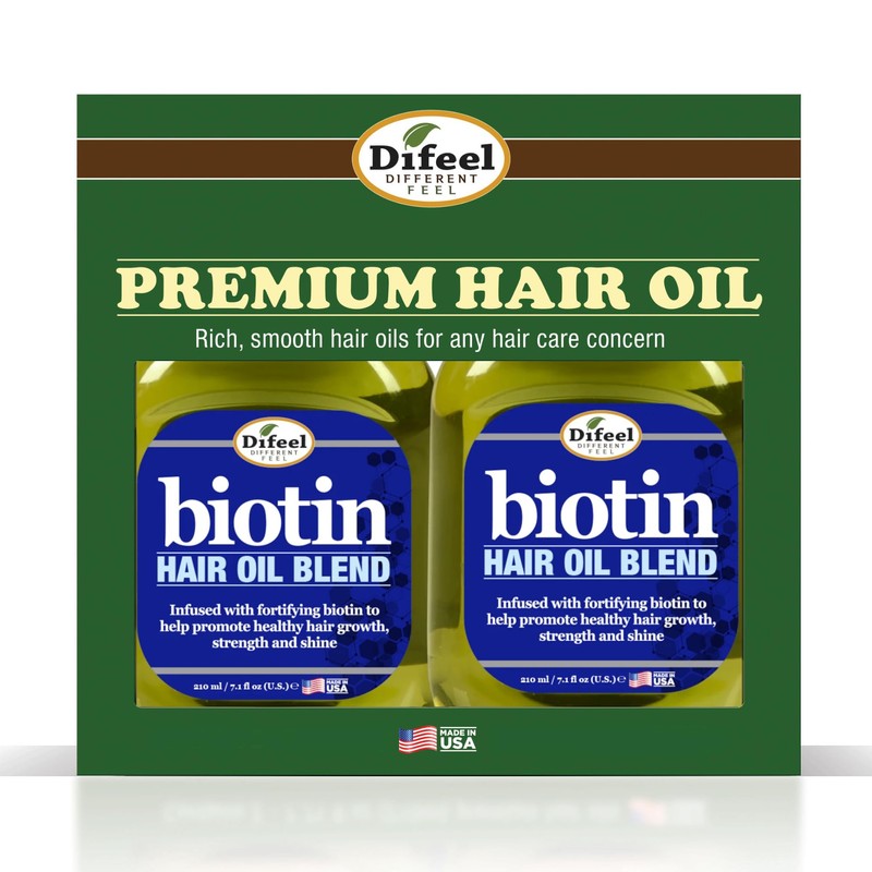 Difeel Biotin - Mezcla de aceite para el cabello, 7.1