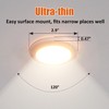 Facon 5Packs12V LED RV Interior Lights with Smart Touch Switch