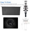 MENATT Commercial 22 X 18 Inch Drop in Single Bowl