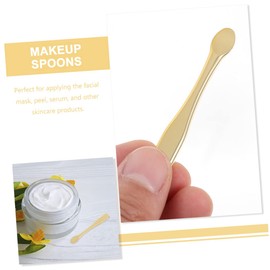 Ipetboom 15pcs Eye Spoons Set Abs Makeup Skin Care Spoons Sampling Spatulas for Cream Lotion
