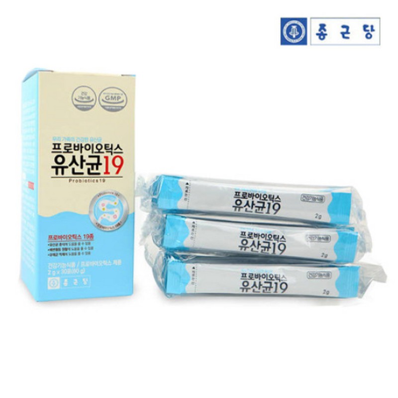 Chong Kun Dang Health Probiotics Lactobacillus 19 6-month supply /