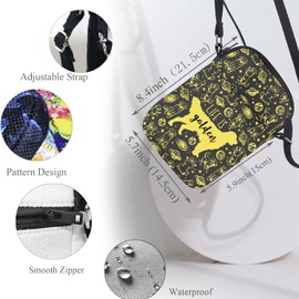 KUIYAI Maofeed Umhängetasche mit Golden Retriever, für Hunde/Mutter, Vater, Life is Gold, Geschenk für Haustierbesitzer (Life is goldenUK)