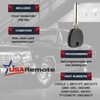 Car Key Fob Keyless Entry Remote with Ignition Key fits
