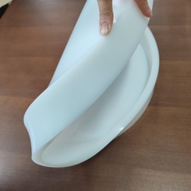 18" Diameter x 2" Deep Round Silicone Mold - Reinforced Platinum Epoxy Mold for River Tables, Charcuterie Boards, Resin Trays - Industrial-Grade Non-Deforming, Dishwasher Safe