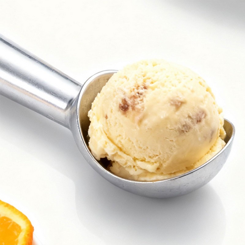 Wmzjnljy 2pcs 2.5oz Ice Cream Scoop One-Piece Nonstick Aluminum Ice