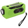 Emergency Radio Hand Power Generation Solar Radio with LED Flashlight