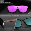KINGSEVEN Bubinga Polarised Sunglasses Retro Vintage Stylish Design for Men