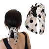 Ponytail Hair Clip Claw Clips for Thin Thick Hair Ribbon