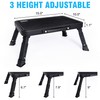 Step Stool, Adjustable Folding Step Stools for Adults and Seniors,