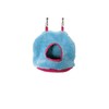 AIMALL Bird Parrot Hammock Hut, Plush Snuggle Hanging Cave Cage