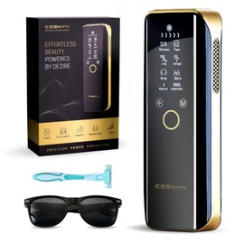 ESSKYN Dezire IPL Laser Hair Removal Device, Powerful Ice Cooling, 5 Energy Levels, 999,000 Flashes, Multifunction & Painless Full Body Hair Removal Machine for Women & Men with Skin Rejuvenation Mode