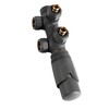 S SIENOC H-valve connection set, centre connection/radiator valves, thermostat for