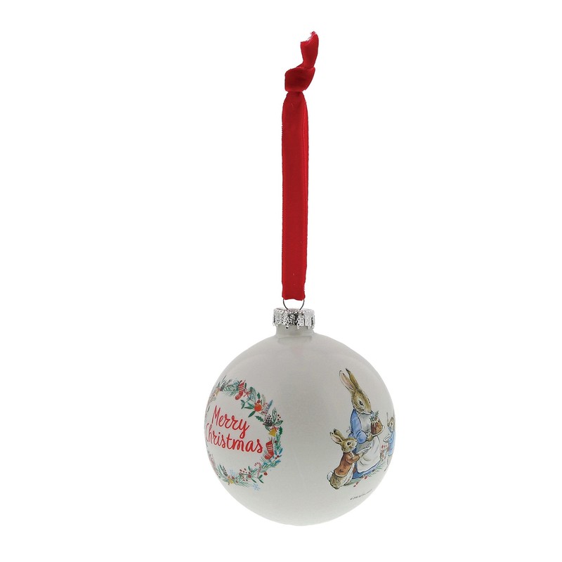 Beatrix Potter Peter Rabbit Christmas Bauble Christmas Decorations