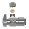 BrassCraft 1/2 in. Nom Push Connect Inlet x 3/8 in.