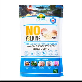 Muskoka Mornings No Yolking 100% Egg White Protein Powder 500g