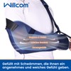 Willcom Arm Sling Shoulder, Medical Arm Strap for Men and