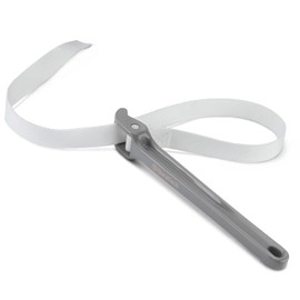 DURATECH Strap Wrench 12" Handle, Adjustable Nylon Strap Pipe Wrenches, Oil Filter Strap Opener Wrench