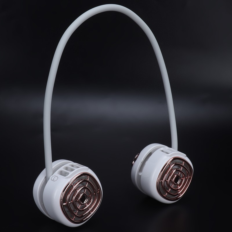 Portable Hanging Neck Fan USB Charging Wearable Handheld Fan for