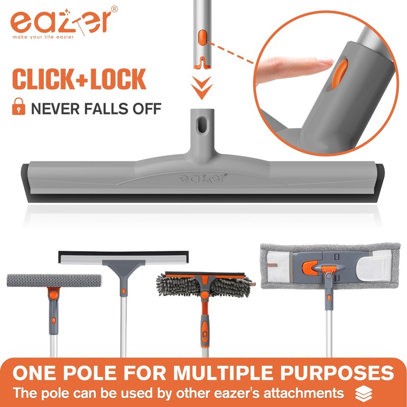 Eazer Original Double EVA Squeegee Accessory Head (Pole Not Included)