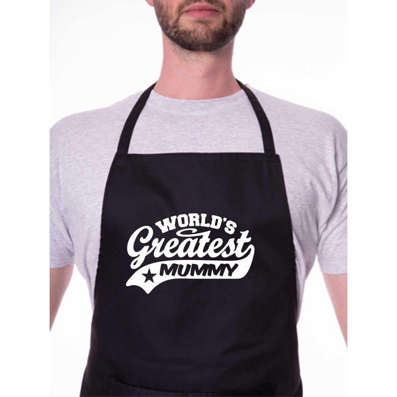 Print4U Apron Greatest Mummy Gift For Her Birthday Mother's Day