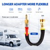 RV Winterizing kit & Sprinkler Blowout Adapter with shut off
