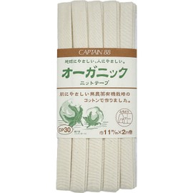CAPTAIN88 o-ganikkunittote-pu hutidori Width 11 mm X 2 m Winding [COL. 1]