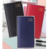 2025 Diary slim line week to view with metal edge