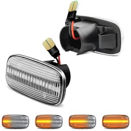 GemPro bnr34 Side Marker LED Skyline r34 GT-R Late Silvia s15 Serena C24 Side Turn Signal c34 Stage A Early M35 Stage AM 350s Primera Sedan Wagon Early P12 Bluebird Sylphy Early G10 Primera Camino