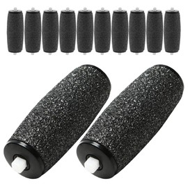 FOMIYES Foot File Replacement Heads 12pcs Set Replacement Roller Refill for Electronic Tool