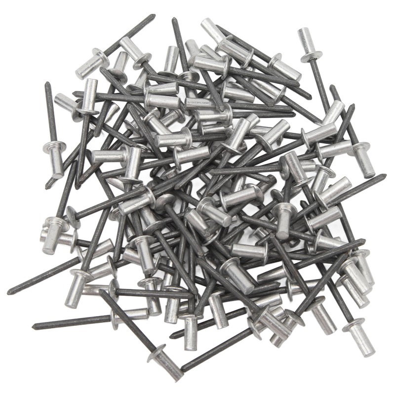 100PCS Body Capping Closed Rivets Easy Operation Bumper Rivets Replacement