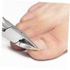 IWOWHERO Portable Surgical Grade Stainless Steel Toenail Clippers with Curved