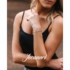 Jecanori Copper Bracelets for Women, Pure Copper Magnetic Bracelet with