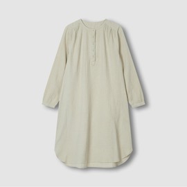 자주 JAJU [JAJU] Women's Double Cloth Shirred Pajama Dress - Choose 1 of 3 Types