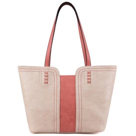 Montana West Tote Bag for Women Top Handle Satchel Purse Oversized Shoulder Handbag Hobo Bags White Chritmas Gift MWC-118AWT