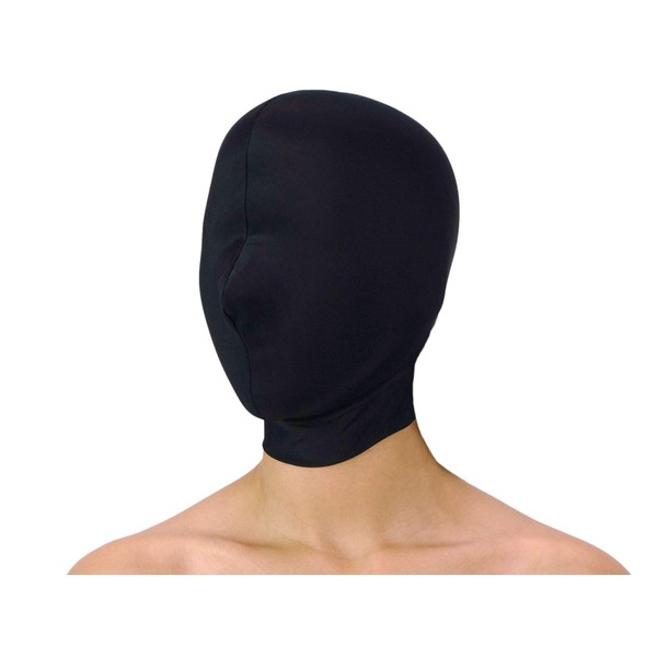 Stretchable Head Mask Fabric Mask with Mouth Opening, No Openings, Full Face Hood, Balaclava Pink Black White