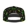 Bright Mushrooms and Skulls Snapback Hat for Men Women,Stylish Flat