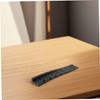 LALAFINA 10pcs Furniture Leveler Pads Black Adjustable Table Shims for