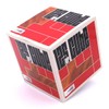 ROMBOL 125 Cube Challenging Thinking Game Made of Elegant Wood