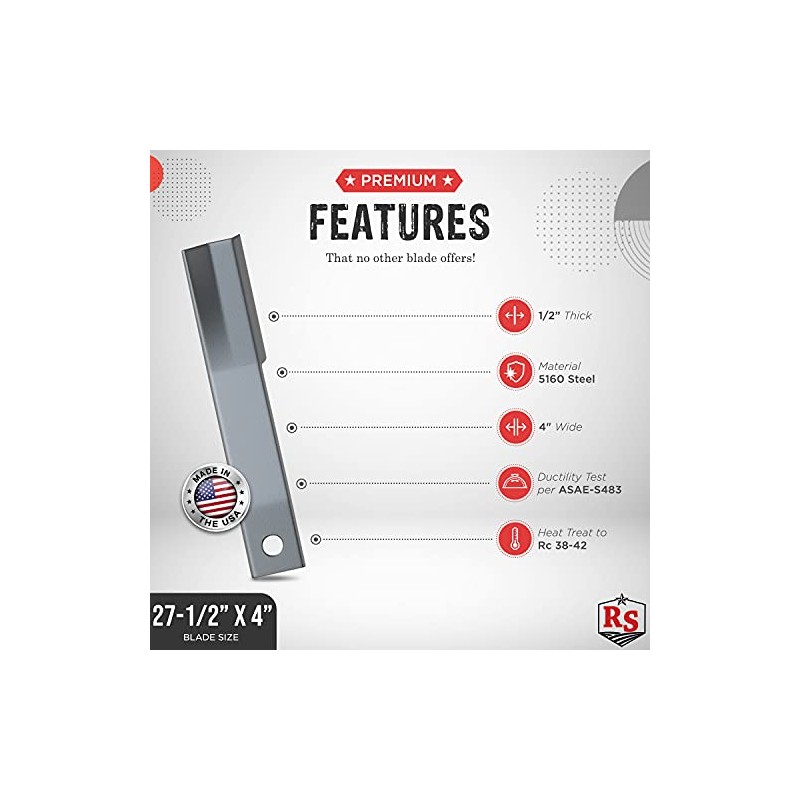 Rhino Blade Pair 0582010332P, CW Updraft