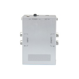 AVLink Pre-amplifier For Turntables, Black