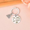 YALLNASL Couple Gift Keychain for Boyfriend Girlfriend Anniversary Birthday Gifts