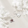 YFN Coffee Earrings Sterling Silver Coffee Dangle Earrings Tiny Coffee