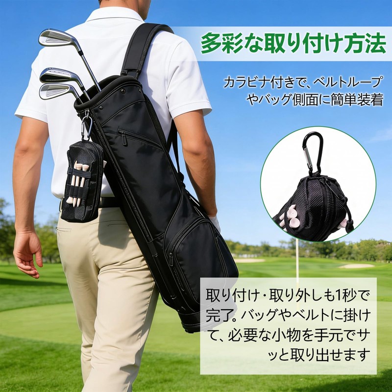 Golf Ball Case, Golf Ball Case, 3 Pack, Compatible with