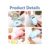 Candy Color Tape Dispenser, Small Cute Donut-Shaped Tape Organizer Desk