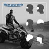 YESLIFE Snowflake Grey Balaclava Ski Mask for Men and Women,