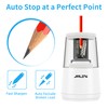 JARLINK Electric Pencil Sharpener, Heavy-Duty Helical Blade to Fast Sharpen,