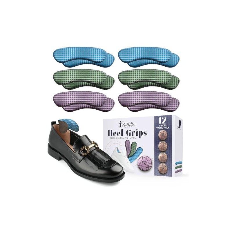 Double Gel Heel Grips for Men and Women - Invisible